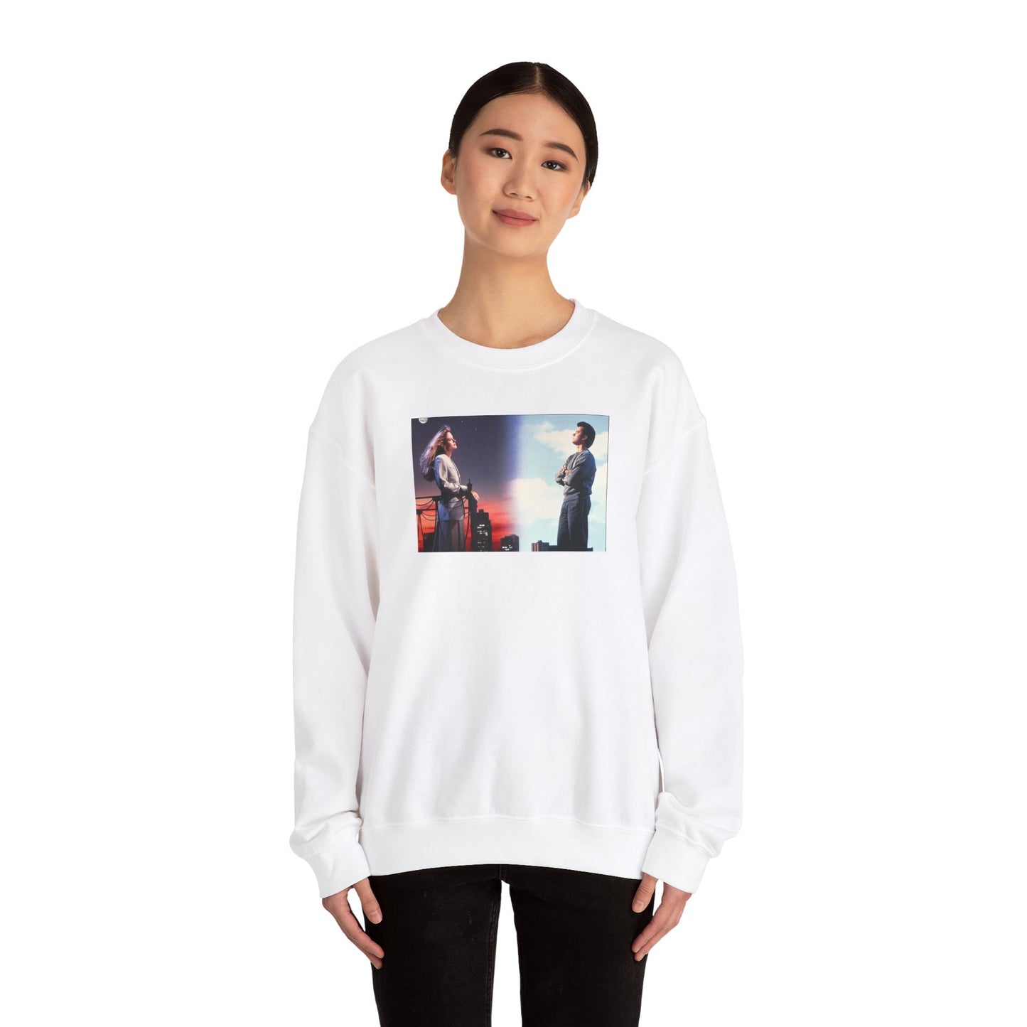 Meg Ryan and Tom Hanks - Sleepless In Seattle - Unisex Heavy Blend™ Crewneck Sweatshirt