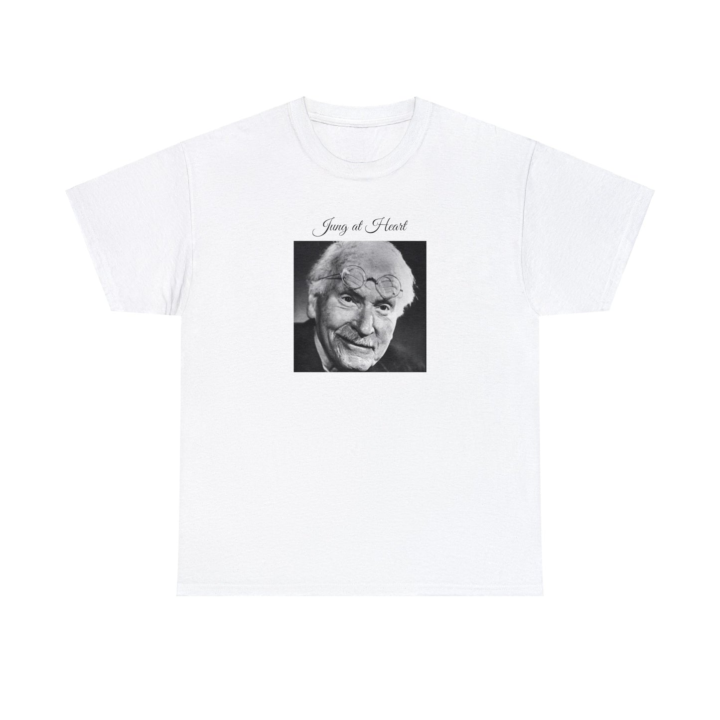 Carl Jung - Jung At Heart - Unisex Heavy Cotton Tee