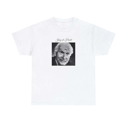 Carl Jung - Jung At Heart - Unisex Heavy Cotton Tee